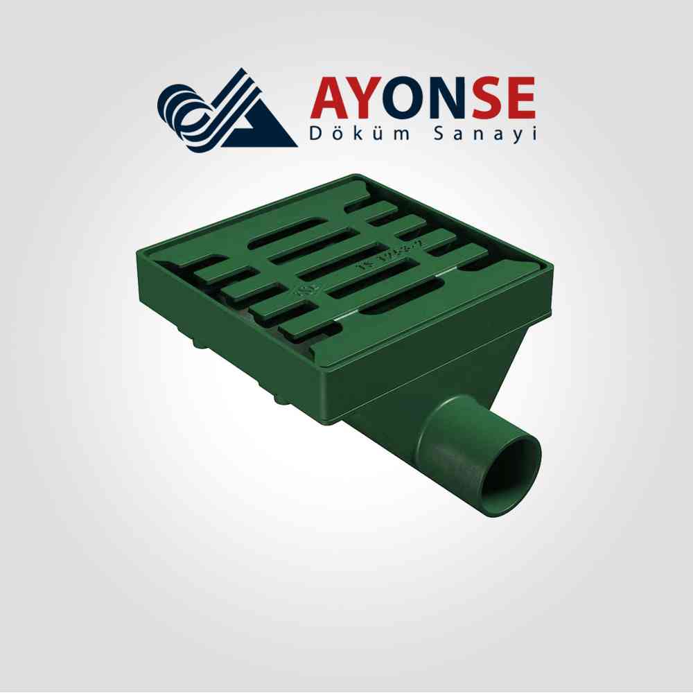 ADS-209 375x375x100 Viyadük Süzgeci Yandan Çıkışlı