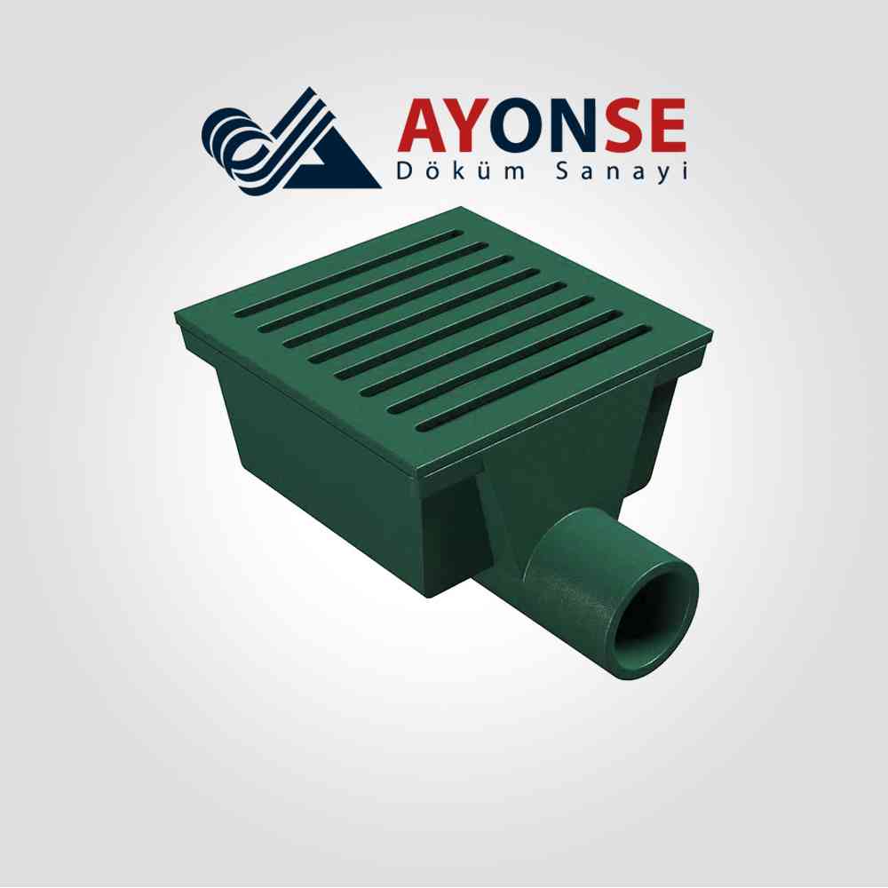 ADS-207 150x150x50 Viyadük Süzgeci Yandan Çıkışlı