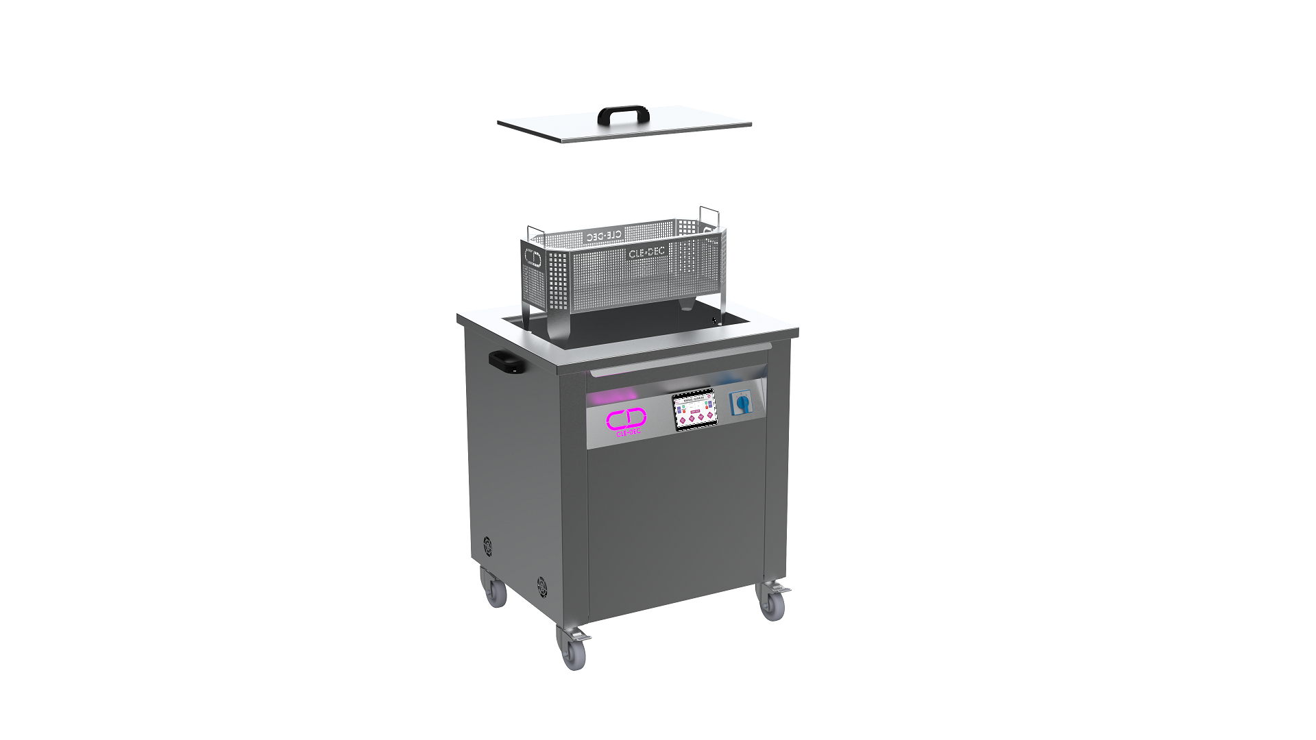 Ultrasonik Yıkama Cihazı 150L PLC 