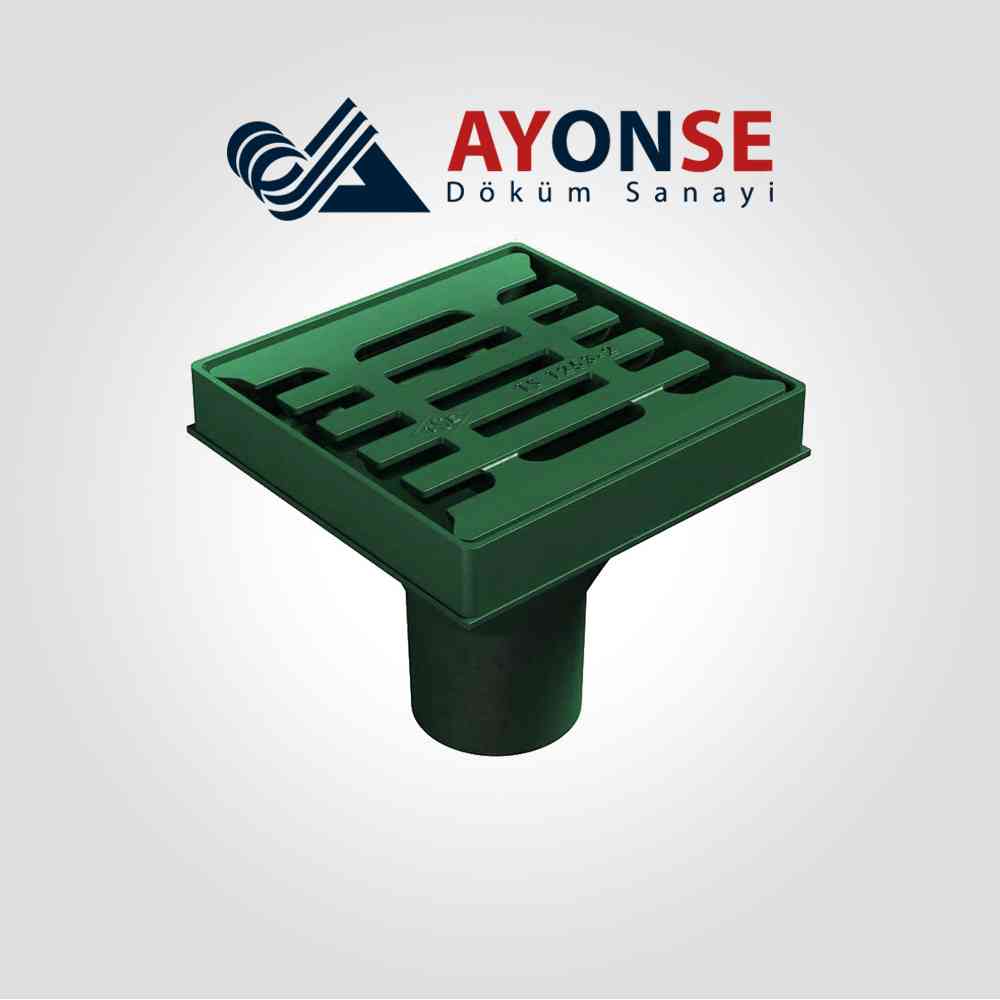 ADS-208 375x375x100 Viyadük Süzgeci Alttan Çıkışlı