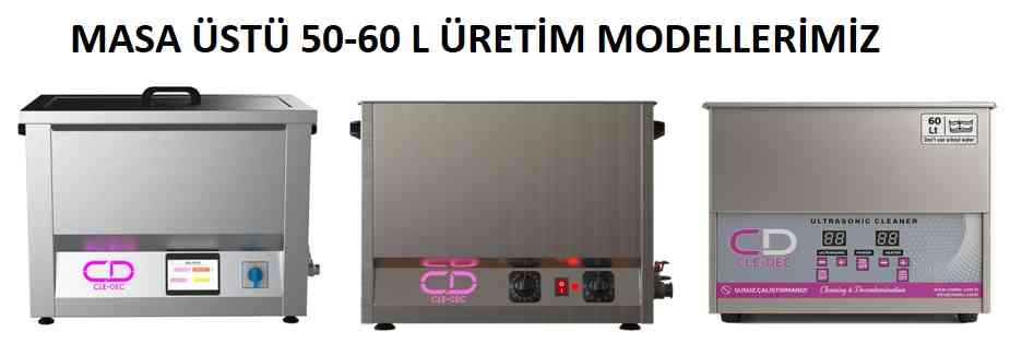 Ultrasonik Yıkama Cihazı 60L Dijital 