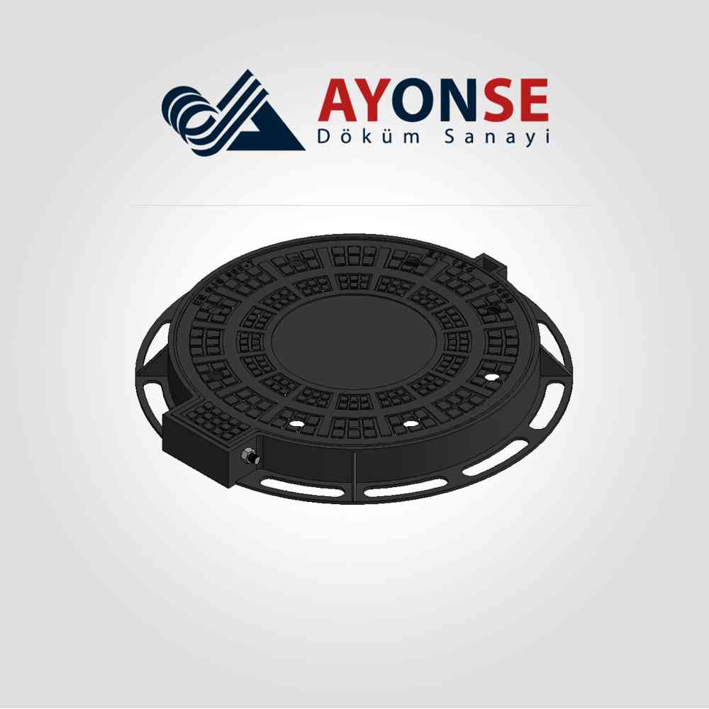 ADS-004 Sfero Döküm Q600 mm Baca Kapak Takımı