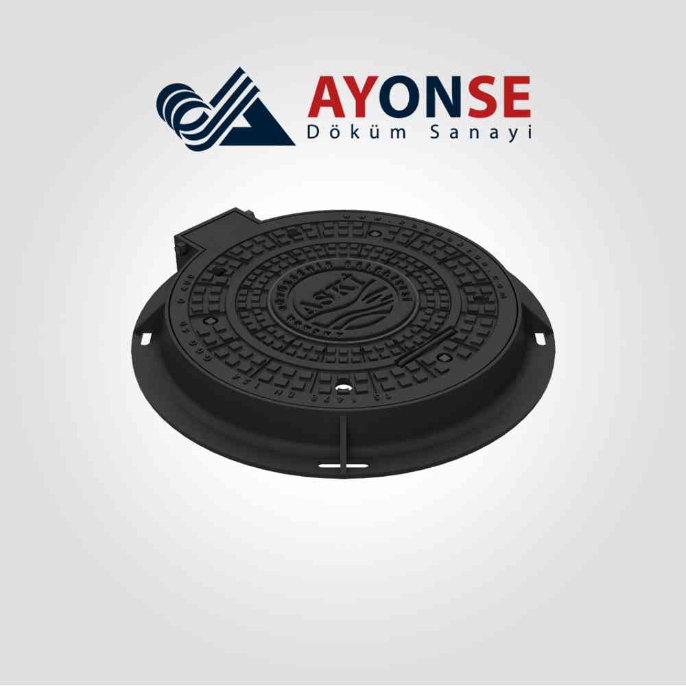 ADS-003 Sfero Döküm Q600 mm Aski Baca Kapak Takımı
