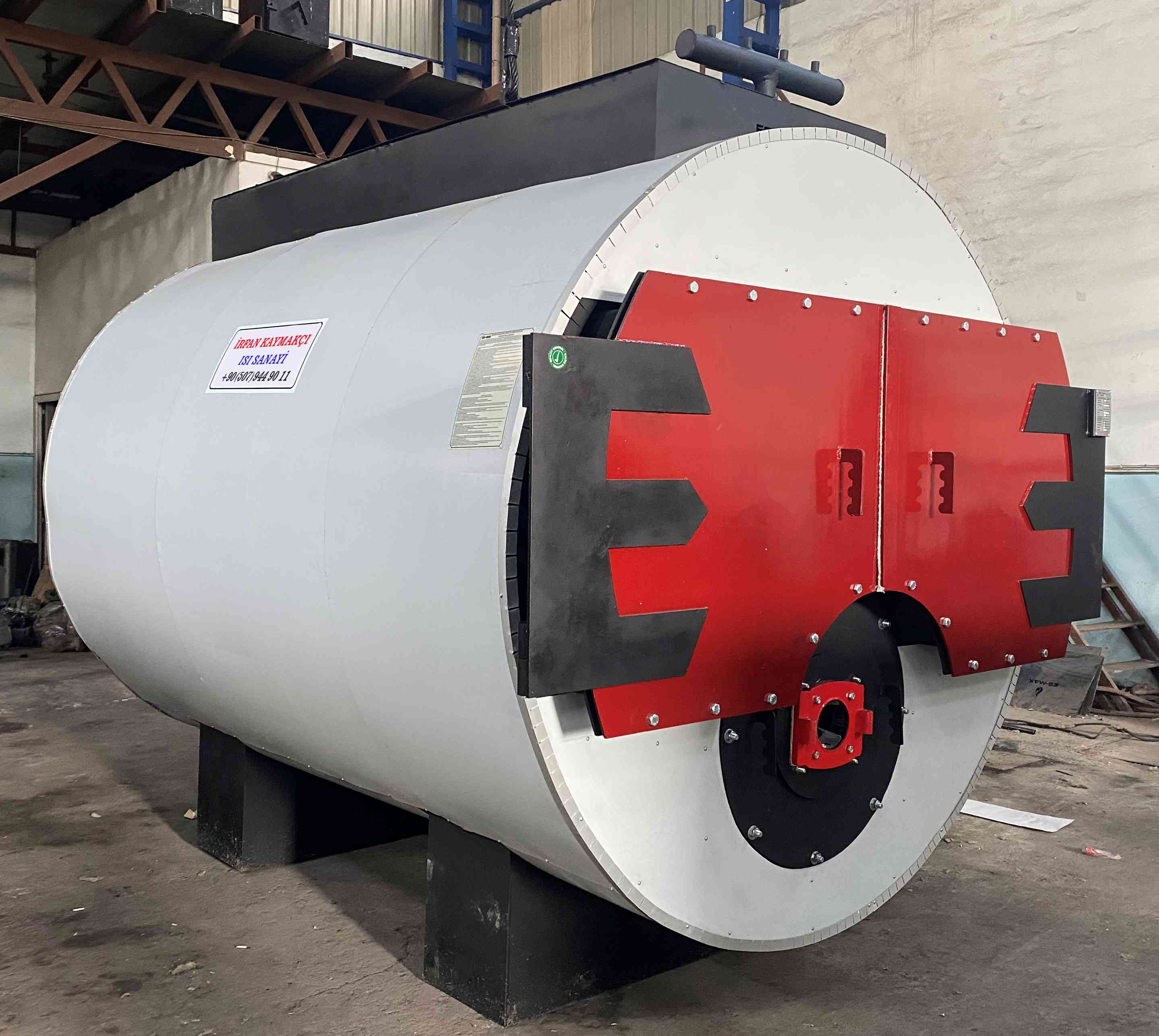 KATI-SIVI-GAZ YAKITLI BUHAR KAZANI