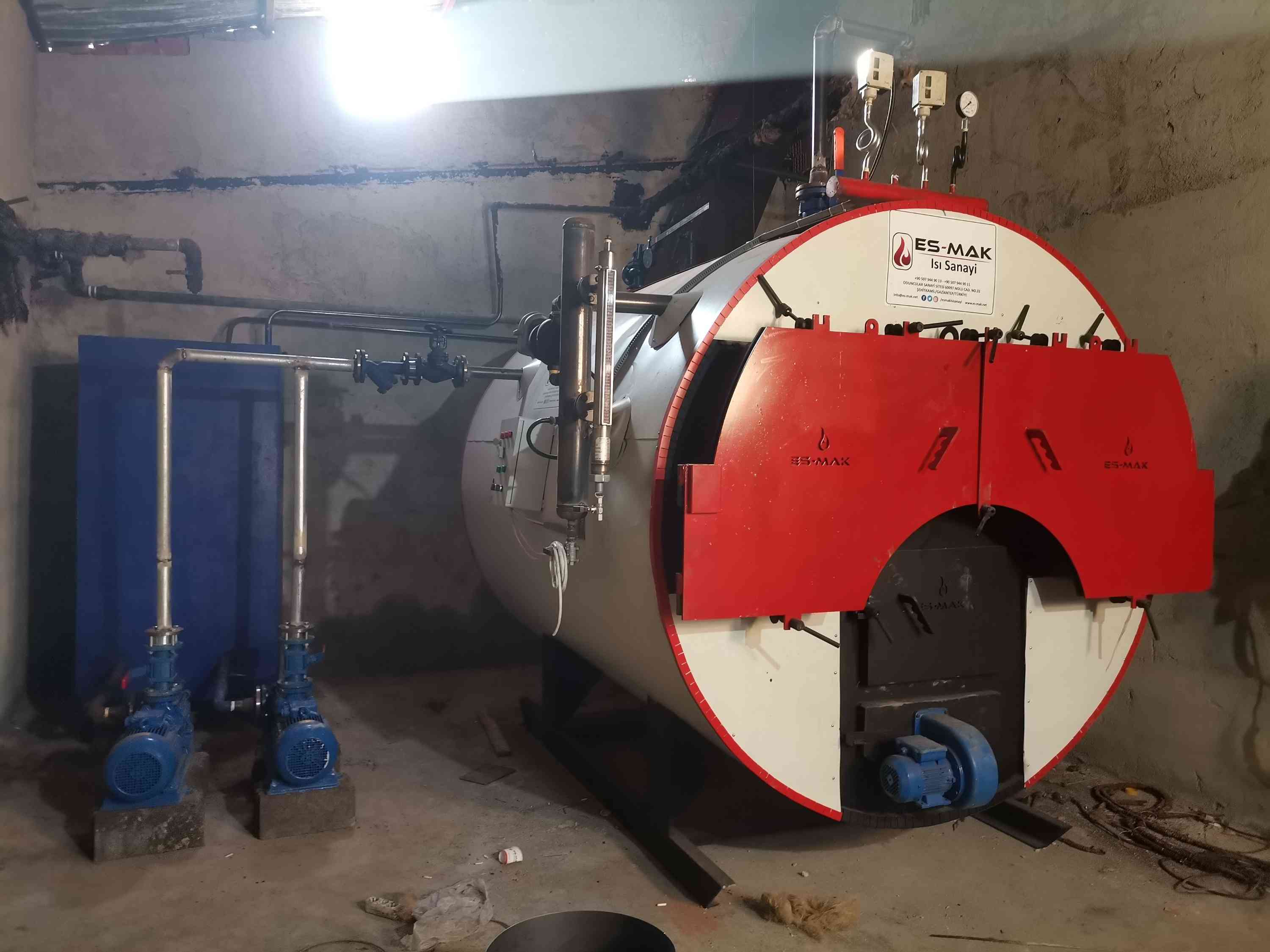 Katı Yakıtlı Buhar Kazanı