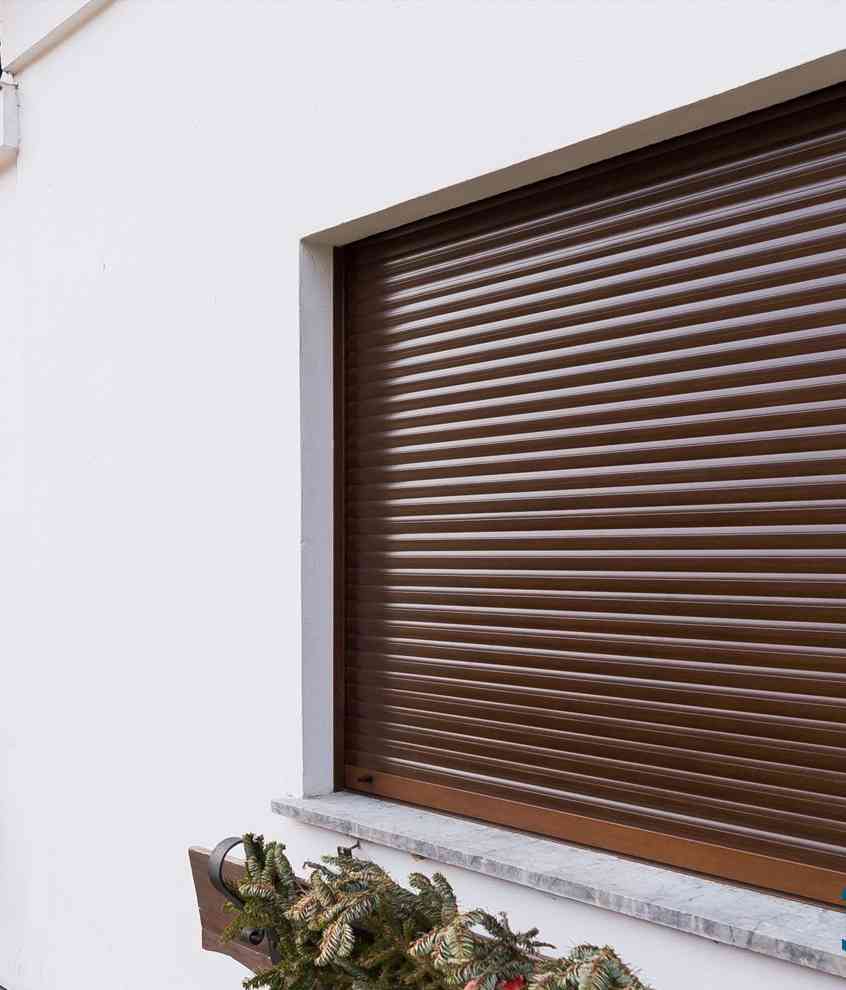 Kahverengi Alüminyum Monoblok Panjur