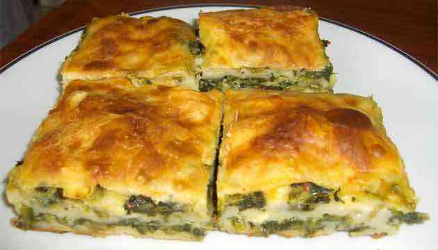 Ispanaklı Börek