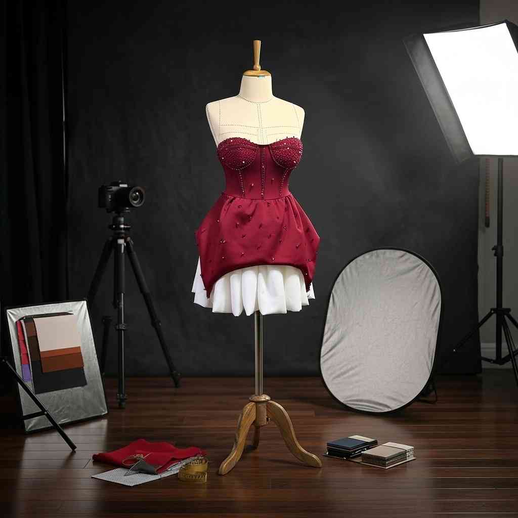 El İşçiliği Boncuklu Korse Mini Elbise Marquise 