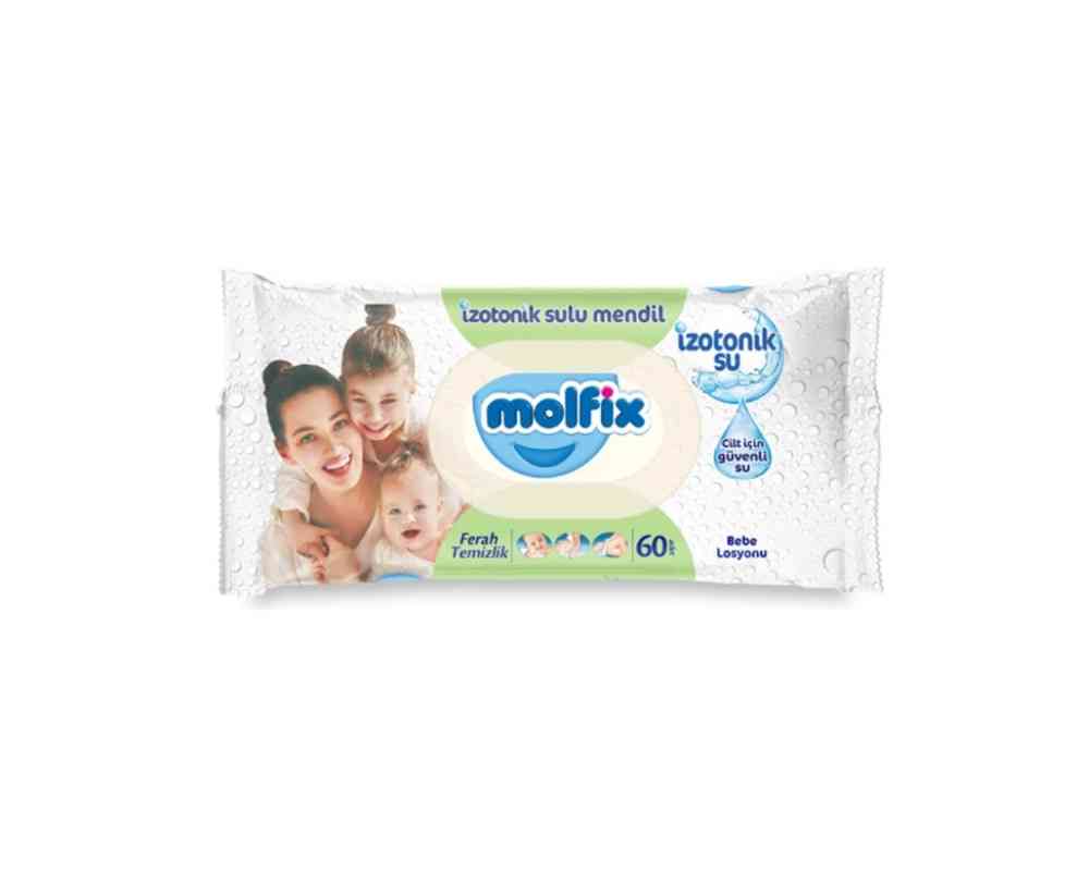 Molfix İzotonik Islak Mendil 60Lı