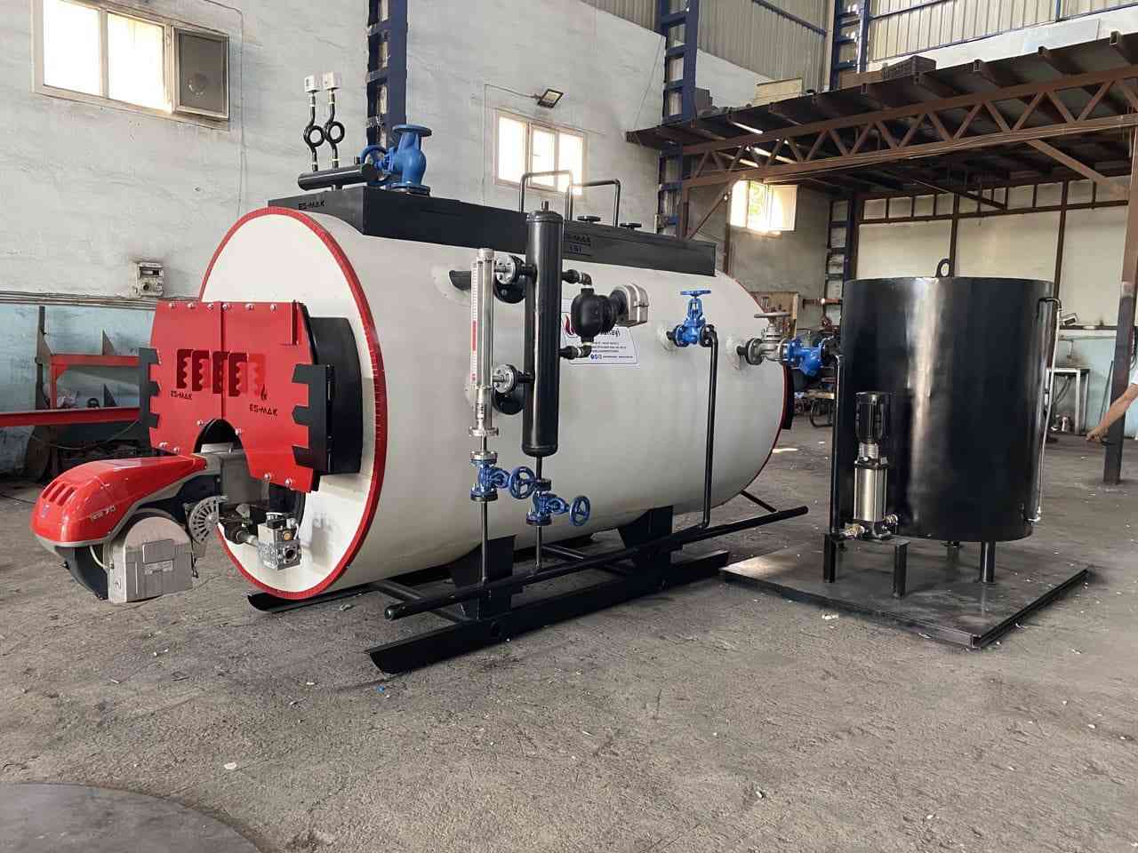 High Pressure Steam Boilers | Esmak | Gaziantep - Doğalgaz Kalorifer ...