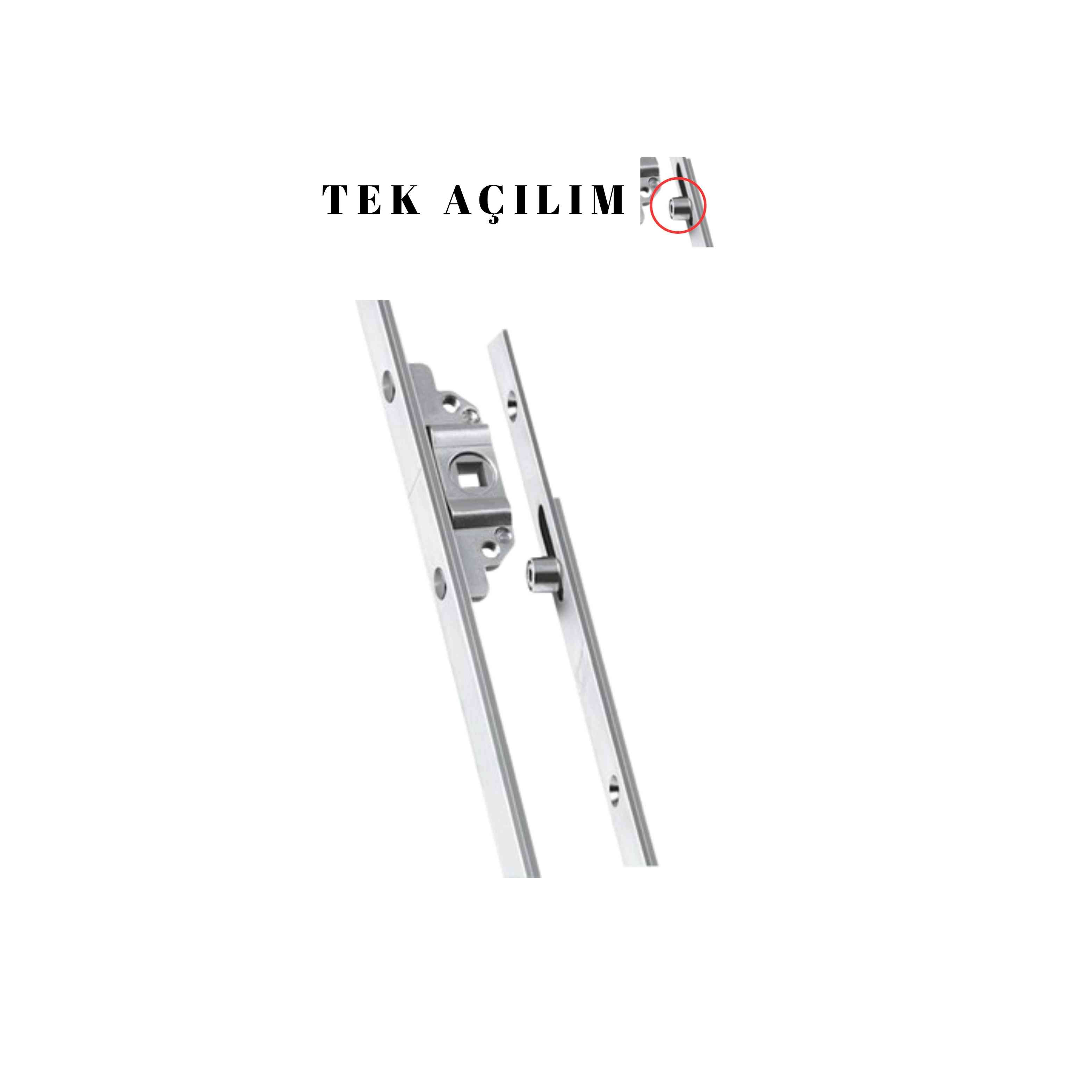 Pvc Tek Açılım Düz İspanyoletler