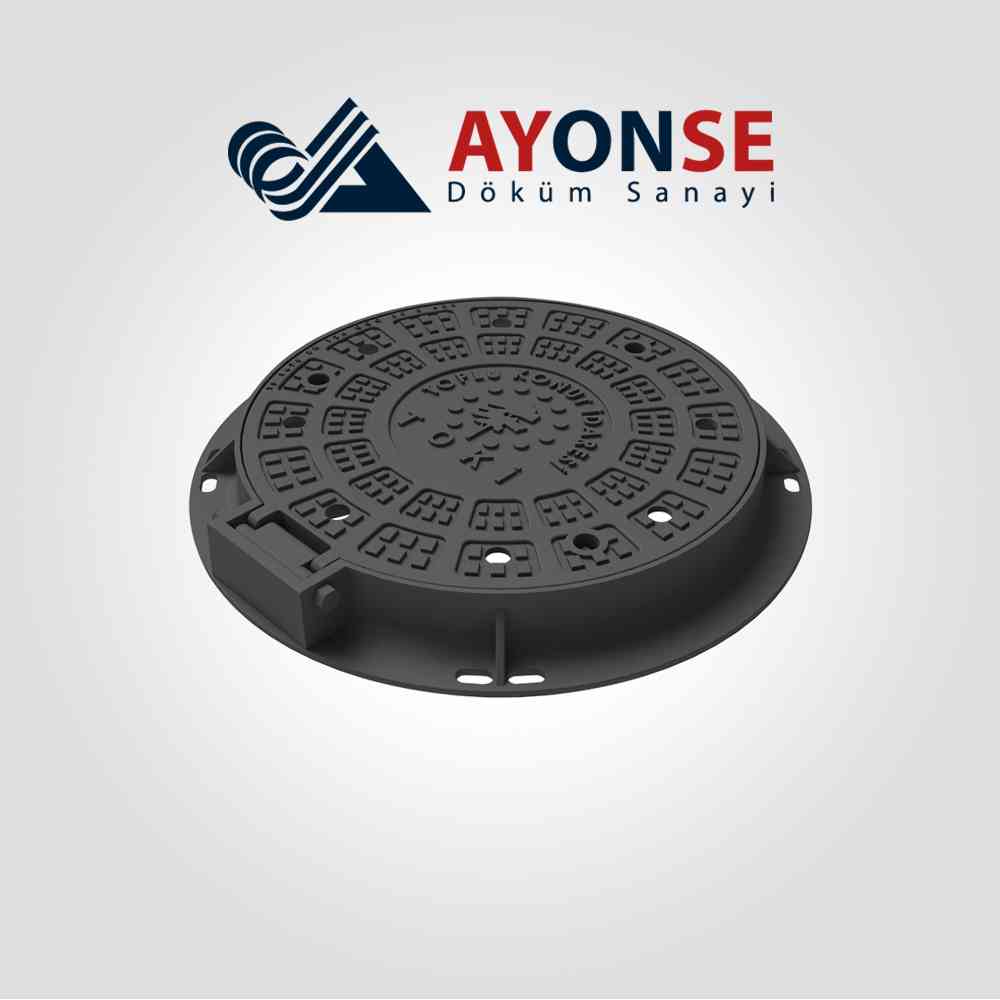 ADS-002 Sfero Döküm Q600 mm Toki Baca Kapak Takımı
