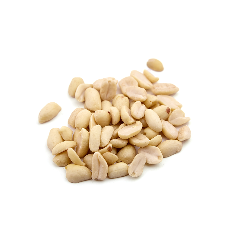 half raw peanuts 